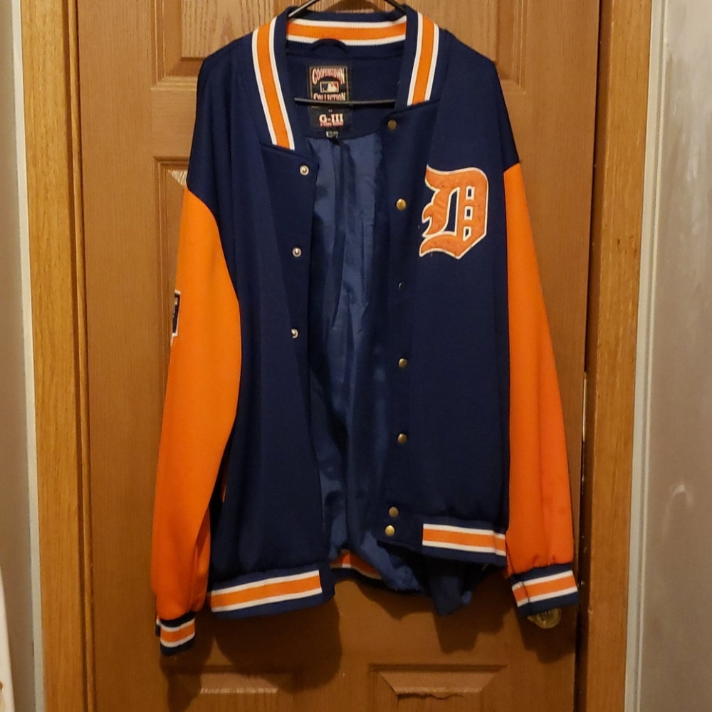 VINTAGE 1945 Detroit Tigers Championship Jacket 3X